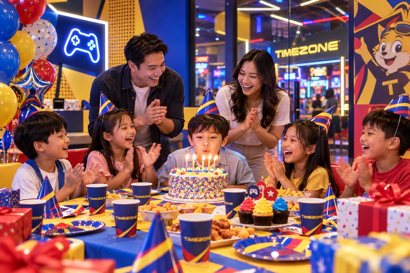 Birthday Party Room Timezone Centre Point Medan