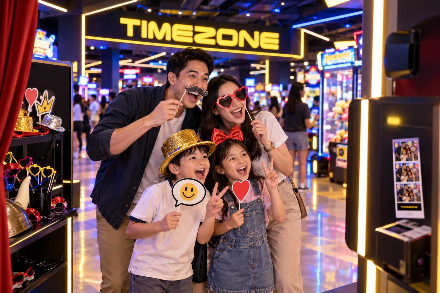 Photobooth Snapshot Timezone Centre Point Medan