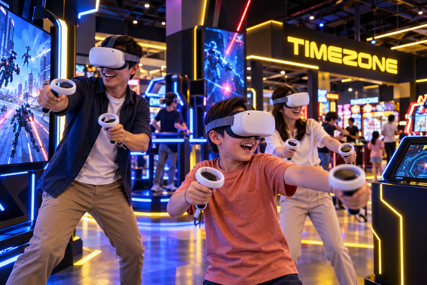 VR Games Timezone Centre Point Medan